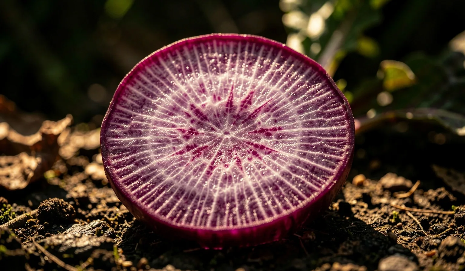 Detailed botanical structures